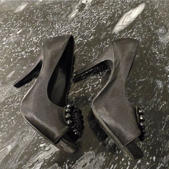 APT9 HIGH HEEL PEEP TOE WOMEN"S STILETTOS PUMP - Picture 14 of 16